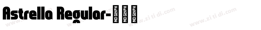 Astrella Regular字体转换